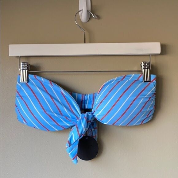 Amuse Society Stripe Domani Bandeau Top - Picture 1 of 4